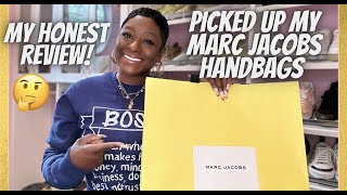 MARC JACOBS UNBOXING | MARC JACOBS TOTE | MARC JACOBS CROSSBODY | HONEST REVIEW #marquitalvluxury