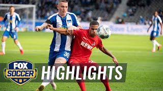Hertha BSC Berlin vs. 1. FC Koln | 2020 Bundesliga Highlights