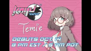 Temie Debuts Live Oct. 14 @ 8pm EST / 5pm PDT