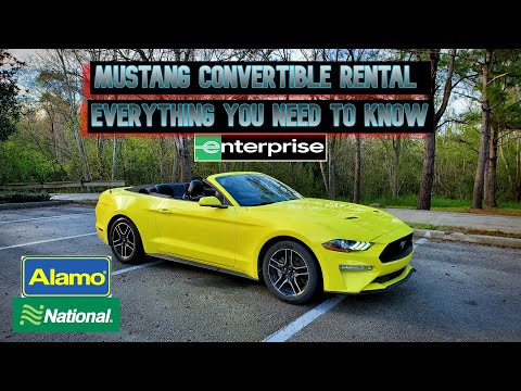 How much does it cost to rent a Mustang from enterprise?