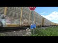 birthday railfanning 2024 fast cn 507 with a k5ca ls horn u0026 via 15 the ocean in memramcook