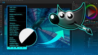 Replicating Adjustment Layer In GIMP