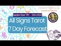 All Signs 7 Day Tarot Forecast: What Lies Ahead | September 17th - 23rd #allsigns #tarot #timestamps