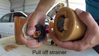 Nissan Sentra fuel pump replacement - See description