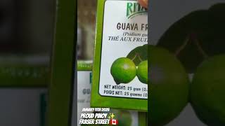 Grabbed a pack of Guava Fruit Tea from Proud Pinoy Grocery Store on a Live Stream 📱✨🍁🇨🇦