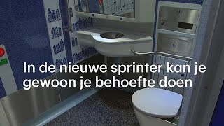 In de nieuwe sprinter kan je gewoon naar de wc - RTL NIEUWS