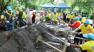 タイ洞窟近くで片付け　ボランティア４千人