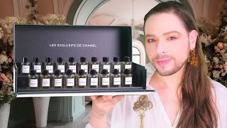 Chanel Extremely Limited Les Exclusifs Perfume Discovery Set Unboxing and Entire Fragrance Review