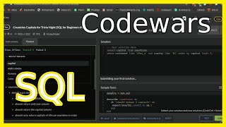 SQL Basics - SQL Codewars Challenge