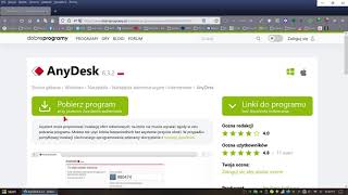 Pobieranie lub instalacja programu AnyDesk