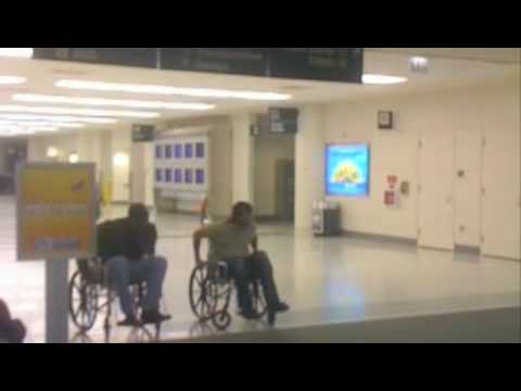 Chicago Airport Wheelchair Race Chicago Airport Wheelchair Race