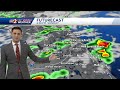 tracking showers and storms for sunday