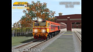 TRS2019 [] THTrainz Alsthom 4123 วิ่งตัวเปล่าเข้ากรุงเทพทำขบวน 37