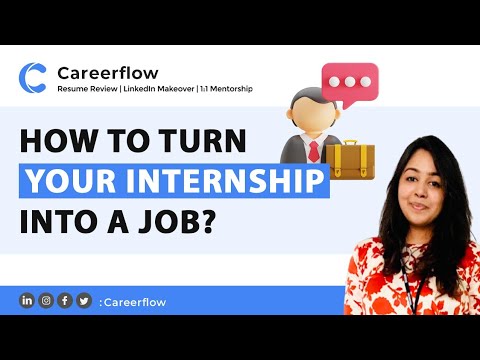 How To Convert Your Internship Into A Full-time Role ?🤔 #internship # ...