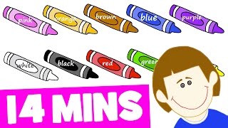 Color Song and More | 14mins Video Collection for Kids