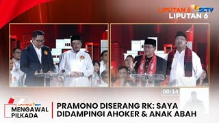 RK Sebut Ahok Gubernur Paling Brutal, Pramono: Saya Didampingi Ahoker dan Anak Abah | Liputan 6