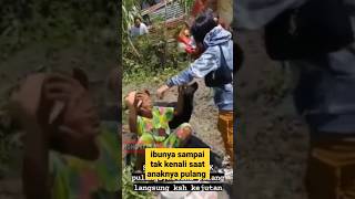 mengharukan pertemuan anak dan ibu saat anak rantau pulang kampung kasih kejutan pulang tiba-tiba