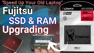 Fujitsu Laptop SSD & RAM Upgrade