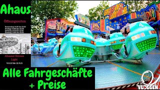 AHAUSER KIRMES LIGHT 2021 / Ahaus / Alle Fahrgeschäfte + Preise / Gastronomie / Rock\u0026Roll / Vlog