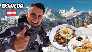 So schön kann Skifahren sein! Essen, Sonne und Neuschnee I Ski Vlog