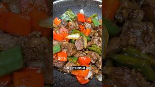 QUICK \u0026 EASY Vietnamese Shaken Beef Recipe / Bo Luc Lac 🇻🇳🥩 #recipes #food #boluclac #vietnamese