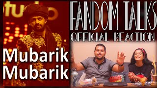 Fandom Talks | Mubarik Mubarik | Indian Reaction | Coke Studio Season 12 | Atif Aslam & Banur's Band