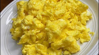 The Perfect Scrambled Eggs Recipe Fluffy \u0026 Velvety 🍳