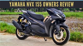 2021 Yamaha NVX 155 Long Term Owners Review (Aerox \u0026 Gen2) in English