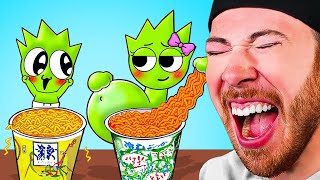 SPRUNKI MUKBANG ANIMATIONS THAT WILL MAKE YOU LAUGH! (Funny Sprunki Animations)