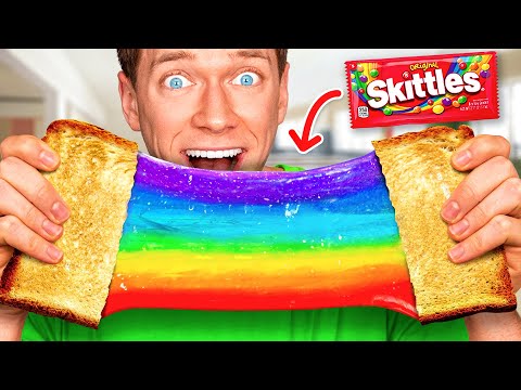 Best of Food Hack Challenges! *Must See* Impossible Five Nights at Freddys vs One Color Roblox Foods