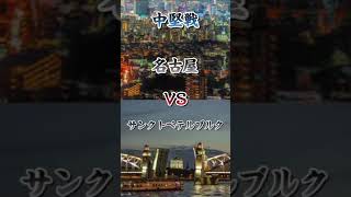 日本東京抜き３大都市vsロシア３大都市