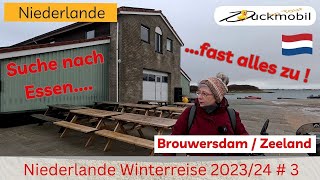 Niederlande Winter 2023 #3 –Heiligabend auf den Brouwersdam – Ouddorp – Renesse