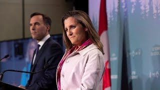 Chrystia Freeland reacts to Trump tweets after G7 summit