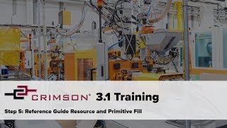 Crimson 3.1 Training - Reference Guide Resource and Primitive Fill