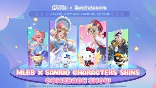 MLBB x Sanrio Characters Collab Skins | Comeback Show | Mobile Legends: Bang Bang