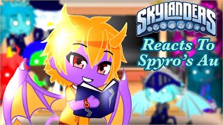 Skylanders Reacts To Spyro's Au (Bad Apple Meme) || My Au #Gacha #Skylanders #Spyro #badapple