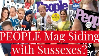 Downfall of Royal Journalism? PEOPLE Mag Prince Harry & Meghan Markles New Mouth