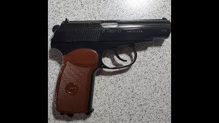 Makarov Legends Pistol with polished valve cover