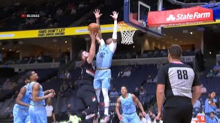 Ja Morant hung in the air for an eternity to block Jusuf Nurkic😮