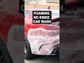 diy detail rinseless wash foam