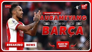 Transfer News: Barcelona Agree Loan For Arsenal Striker Pierre-Emerick Aubameyang