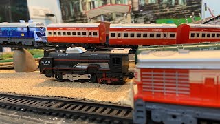 Toy Train Videos | Centy Toy Train Rajdhani | Indian Toy Train | Express Train | Carrier Train