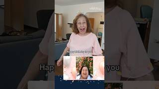 Birthday Video Surprise for Grandma🎂🥰 #vidday