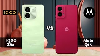 Iqoo Z9x Vs Motorola G45 Comparison || Moto G45 Vs Iqoo Z9x Full Comparison