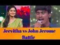 #johnjerome vs #jeevitha | Super singer Neeya Naana battle | Super singer 10 | Saturday | VijayTV