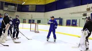 Score more by making the goalie move laterally | iTrain Hockey