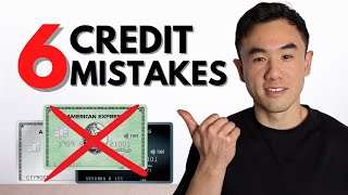 6 Beginner Credit Card Mistakes To Avoid!