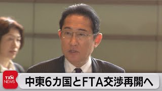 中東6カ国とFTA交渉再開で調整　岸田総理の中東歴訪で会談へ　自動車関税撤廃が主要議題に（2023年7月15日）