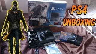 Watch Dogs Playstation 4 Unboxing (PS4)