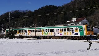 ぐんまちゃん列車－ 雪が降った翌日